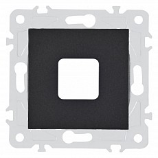 Розетка для вывод кабеля без рамки arte milano am-203 203.49-1.black